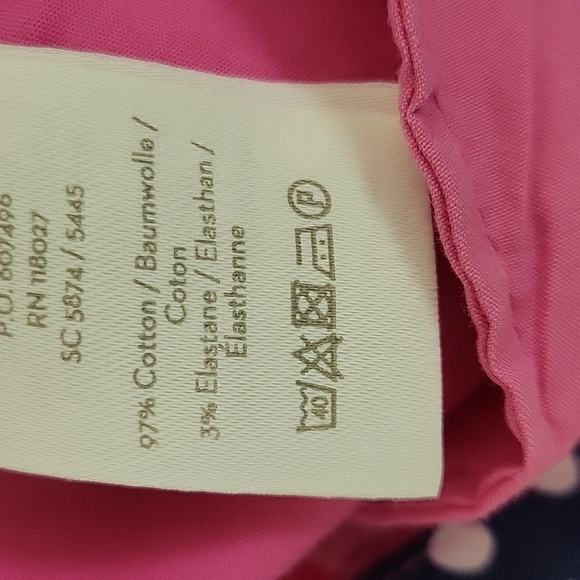 Boden women's bright pink trousers sz 6. Cotton blend - Picture 4 of 5